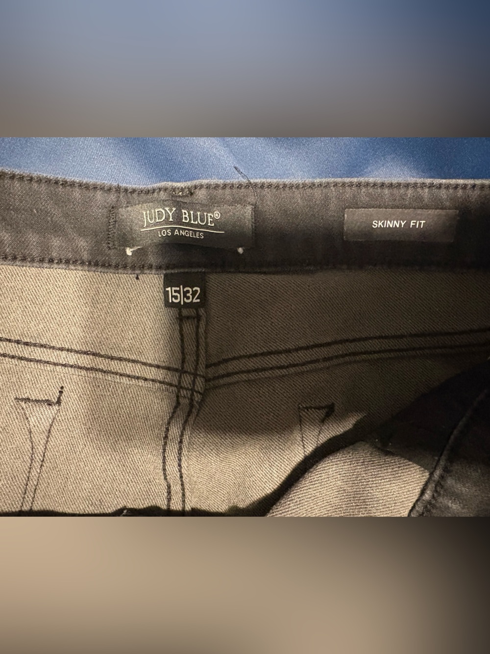Judy Blue Men's Black Skinny Fit Jeans